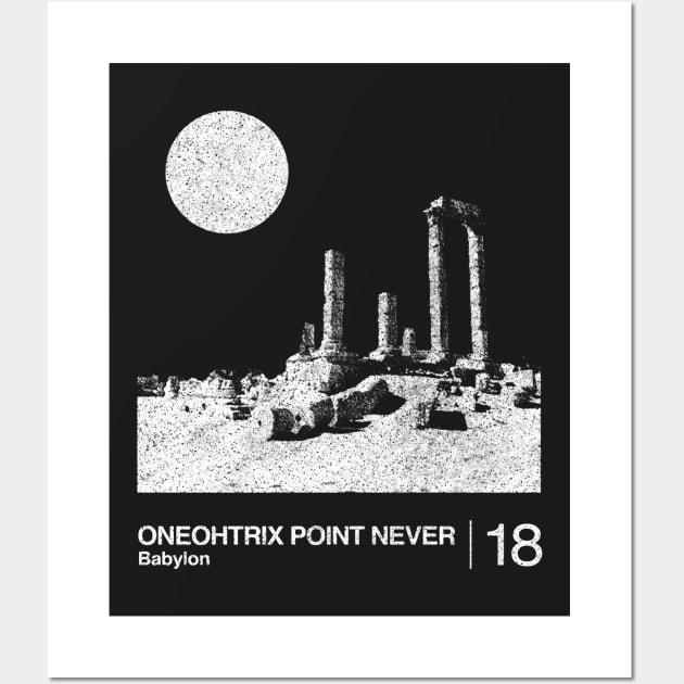 Oneohtrix Point Never / Minimalist Graphic Artwork Design Wall Art by saudade